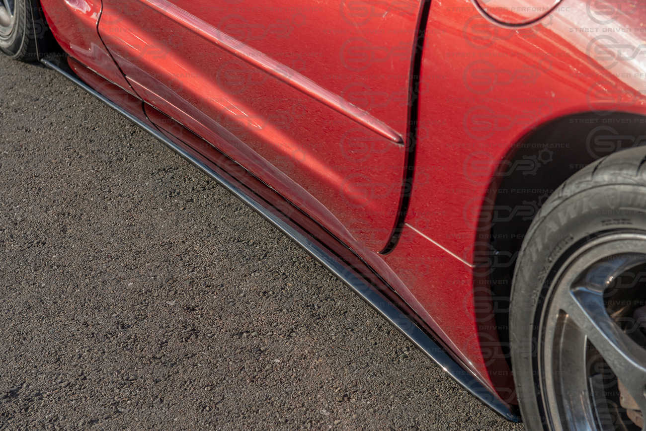 1997-2004 Corvette C5 | ZR1 Style Side Skirt Extension Mud Flap (Pair)